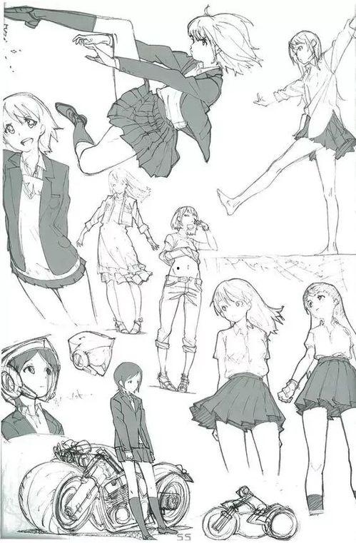 吃瓜人体速写图片,一窥吃瓜群众的速写瞬间