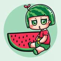 吃瓜女动漫头像可爱,吃瓜女动漫头像的可爱魅力