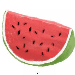 夏天吃瓜头像 可爱